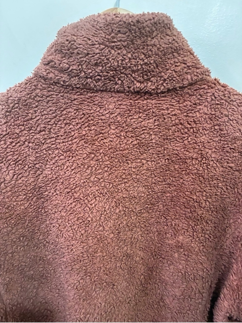 Patagonia Womens Los Gatos 1/4 Zip Fleece Pullover in Dusky Brown - Picture 5 of 8